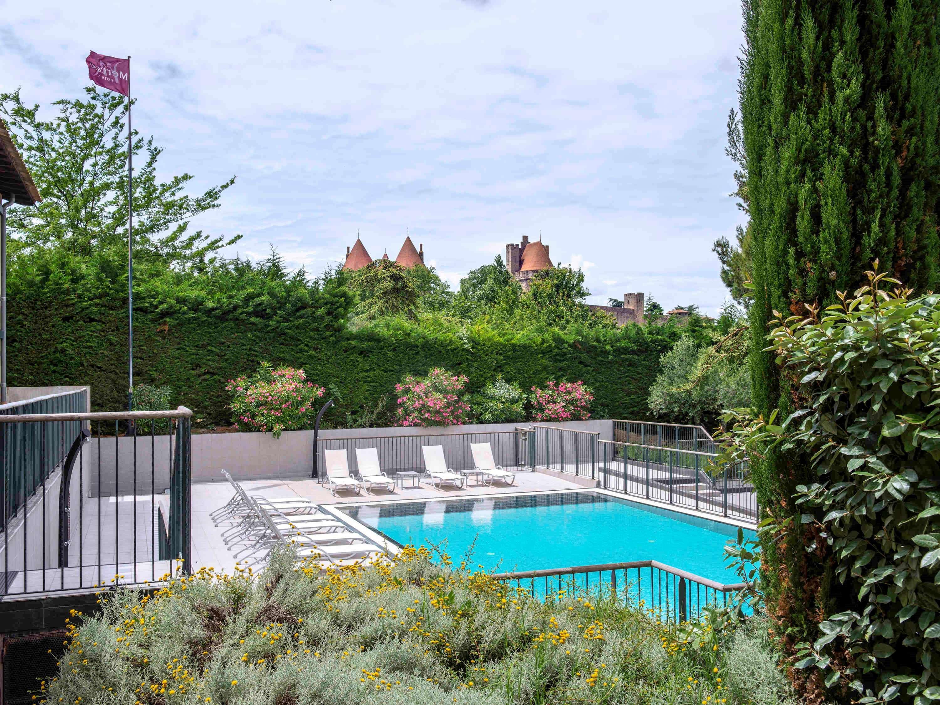 Mercure Carcassonne La Cite Bagian luar foto